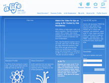 Tablet Screenshot of alife.net.au