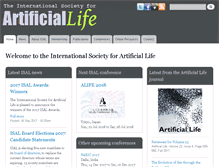 Tablet Screenshot of alife.org